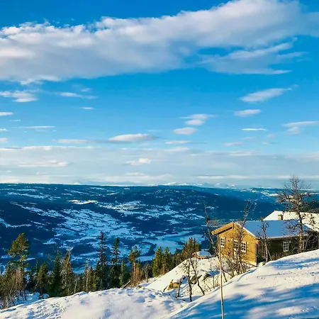Mountain By Trails At Aurdalsasen Aurdal