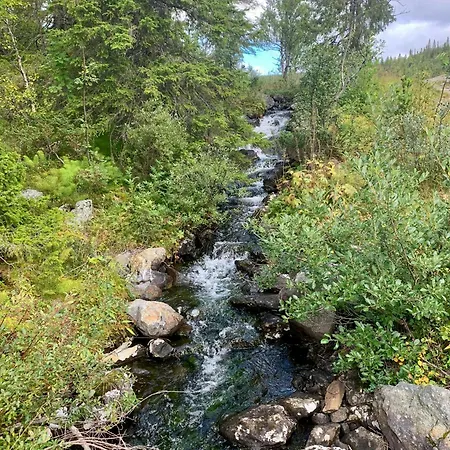 Mountain By Trails At Aurdalsasen *